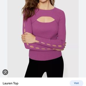 REBECCA MINKOFF
Lauren Top - Purple/ NWT